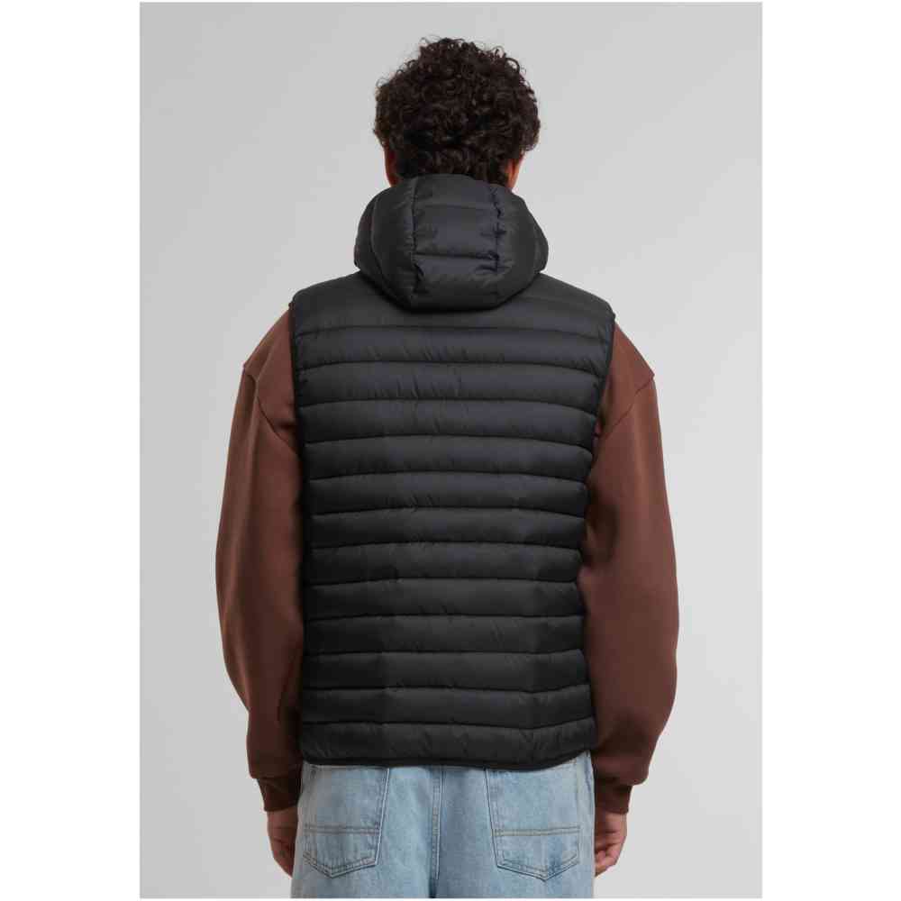 Urban Classics - Light Weigh with hood Mouwloos jacket - Zwart